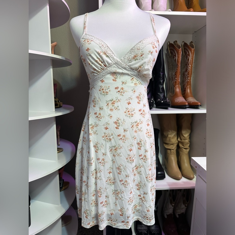 No comment NY LA floral dress